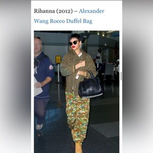 Authentic Alexander Wang Rocco Bag - Black with metal studs 100% real leather